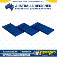 Superpro Rear Spring Slipper Pad Bush Kit for Holden F Series FX FJ 1948-1957