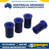 Superpro Heavy Duty Rear Spring Shackle Upper Bush Kit for Nissan Patrol MQ MK