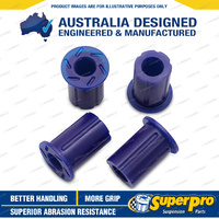 Superpro Rear Spring Rear Upper Shackle Bush Kit for Holden Colorado RG 2WD 4WD