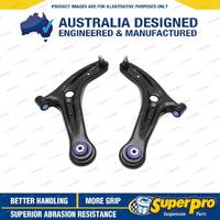 Front Superpro Control Arm Lower Performance Kit for Ford Fiesta MK7 ST 14mm