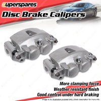 Rear Left + Right Brake Calipers for Toyota Landcruiser HDJ VDJ 76 78 79 80