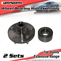 2x Front Wheel Bearing Hub Ass for Ford Territory TX SY 4.0L Barra 190 182 245T