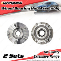 2x Front Wheel Bearing Hub Assembly for Mazda Atenza GJ CX-5 KE KF 6 GJ GL CJ