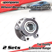 2x Front Wheel Bearing Hub Assembly for Subaru Forester SJ Impreza GP XV GP