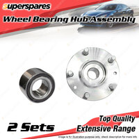 2x Front Wheel Bearing Hub Assembly for Mazda Mazda 6 GLX GG GH GY 4Cyl