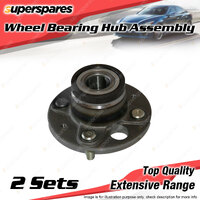 2x Rear Wheel Bearing Hub Assembly for Honda Fit GD Jazz GD 1.3L 1.5L 4Cyl