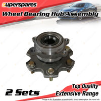 2x Rear Wheel Bearing Hub Assembly for Mitsubishi Pajero NM NP NS NT NW