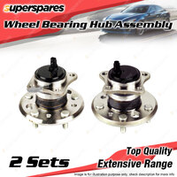 2x Rear Wheel Bearing Hub Assembly for Daihatsu Altis Hybrid AW50R 2.5L 4Cyl