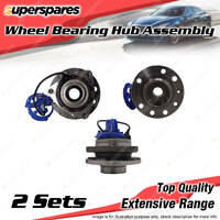 2x Front Wheel Bearing Hub Ass for Holden Astra AH Z20LER 1.8L 2.0L 2.2L 04-10