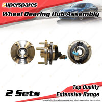 2x Front Wheel Bearing Hub Assembly for Holden Epica EP 2.0 2.5L I4 I6 2008-2011