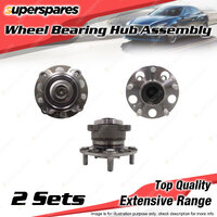 2x Rear Wheel Bearing Hub Assembly for Honda Accord CP2 CP3 2.4 3.5L K24Z2 J35Z2