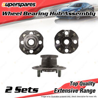 2x Front Wheel Bearing Hub Assembly for Honda Torneo CF CL 1.8L 2.0L 1997-2002