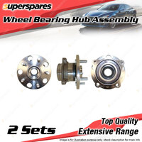 2x Rear Wheel Bearing Hub Ass for Lexus IS250 IS350 GS300 GS430 2.5 3.0 3.5 4.3L