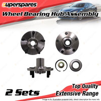 2x Front Wheel Bearing Hub Ass for Lexus ES300 VCV10R MCV20R 3.0L 3VZFE 1MZFE