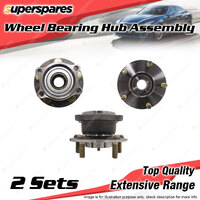 2x Rear Wheel Bearing Hub Ass for Mazda CX-5 KE 2.0 2.2 2.5L I4 AWD 2012-2017