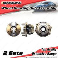 2x Front Wheel Bearing Hub Ass for Nissan Maxima J32 Pathfinder R52 3.5L V6 4v