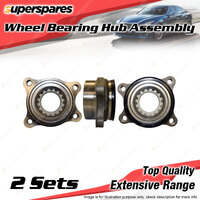 2x Front Wheel Bearing Hub Assembly for Toyota Hiace GDH KDH TRH 206 226 219 229