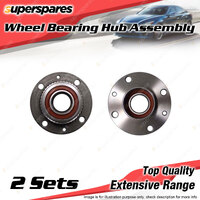 2x Rear Wheel Bearing Hub Ass for Alfa Romeo 145 146 Twin Spark 1.6L 1.7L 2.0L