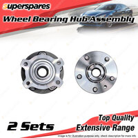 2x Rear Wheel Bearing Hub Assembly for Ford Escape ZH FXXWP 2.0L 20-On 36 Spline