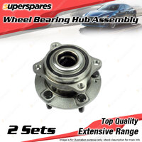 2x Rear Wheel Bearing Hub Assembly for Kia Sorento XM 4 Door SUV 2009 - 2015