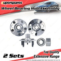 2x Rear Wheel Bearing Hub Assembly for Ford Fairlane Fairmont Falcon AU IRS