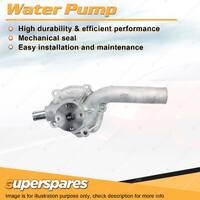 Superspares Water Pump for Mitsubishi Fuso Canter 211 412 432 FC 2.4L 2.6L