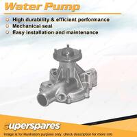 Superspares Water Pump for Nissan Caball C240 C340 Urvan E23 2.0L H20 1971-1983