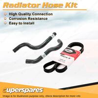 Radiator Hose + Gates Belt Kit for Holden Caprice Statesman VQ VR 3.8L with ABS