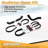 Radiator Hose + Gates Belt Kit for Holden HG HT 4.2L 5.0L 1969-1971 with A/C