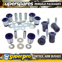 Front SuperPro Control Arm Bush Kit for Toyota Hilux 2005-2015 KUN16 GGN15 2WD