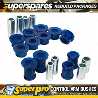 Rear SuperPro Control Arm Bush Kit for Toyota Corolla E80 E82 1985-1989