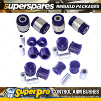 Rear SuperPro Control Arm Bush Kit for VW Golf Mk5 1K1 Mk6 5K1 Passat 3C