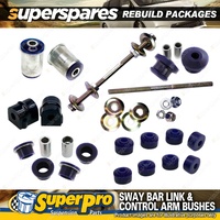 Front SuperPro Control Arm Sway Bar Bush Kit for Holden Commodore VB VC VH VK VL