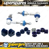 Front SuperPro Control Arm Sway Bar Bush Kit for Patrol Y61 GU Wagon Not ABS