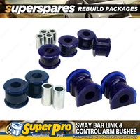 Front SuperPro Control Arm Sway Bar Bush Kit for Toyota Prado 70 Series 88-1996