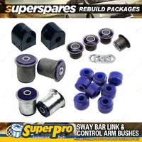 Front SuperPro Control Arm Sway Bar Bush Kit for Holden HQ HJ HX HZ 1971-1978