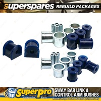 Front SuperPro Control Arm Sway Bar Bush Kit for Jeep Grand Cherokee ZJ 91-99