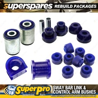 Front SuperPro Control Arm Sway Bar Bush Kit for Ford Falcon XW XY 1968-1972