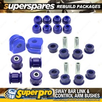 Front SuperPro Control Arm Sway Bar Bush Kit for Nissan Navara D22 4WD 2001-on