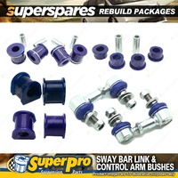 Front SuperPro Control Arm Sway Bar Bush Kit for Mitsubishi Pajero NM NP 00-06