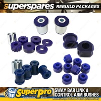 Front SuperPro Control Arm Sway Bar Bush Kit for Ford Falcon AU Series 1 98-2002