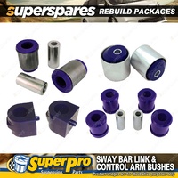 Front SuperPro Control Arm Sway Bar Bush Kit for Ford Territory SZ RWD 2011-on