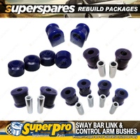 Front SuperPro Control Arm Sway Bar Bush Kit for Jeep Grand Cherokee WJ WG 99-05