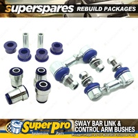 Front SuperPro Control Arm Sway Bar Bush Kit for Nissan Navara NP300 15-ON