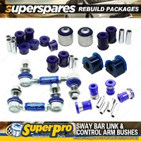 Rear SuperPro Control Arm Sway Bar Bush Kit for Mitsubishi Pajero NS NT NW