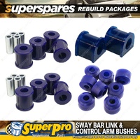 Rear SuperPro Control Arm Sway Bar Bush Kit for Nissan Pathfinder WD21 86-95