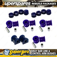 Rear SuperPro Control Arm Sway Bar Bush Kit for Nissan Patrol Y60 GQ Wagon 88-97