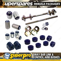 Rear SuperPro Control Arm Sway Bar Bush Kit for Commodore VN VP VR VS Solid axle