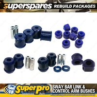 Rear SuperPro Control Arm Sway Bar Bush Kit for Falcon AU I II III Solid axle