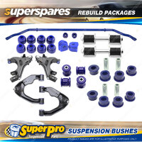 Front Superpro Suspenison Bush Kit for Nissan Navara D22 4WD 2001- 14